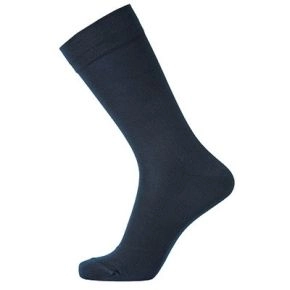 Mørkeblå Egtved Bambus Strømper Uden Elastik - Str. 45-48 - Sokker str. 47