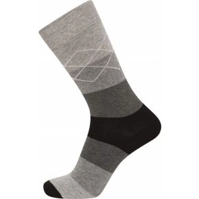 JBS sokker, grå med striber & tern - Str. 40-47 - Sokker str. 47