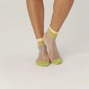 Transparente damestrømper fra Socks CPH, grøn str. 36-40 - Glimmer Strømper
