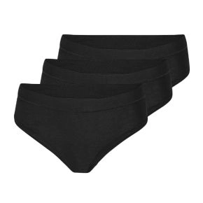 3-pak bambus brief trusser, sort - 