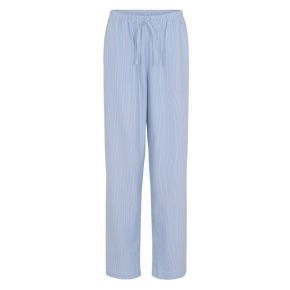 Stribede bambus natbukser til damer, JBS of Denmark, lyseblå -