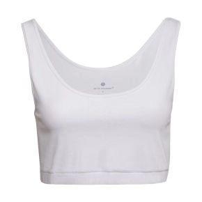 Bambus Top m. bred strop Fra JBS of Denmark, Hvid - Str. XS - Str. XS