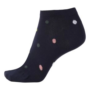 Korte ankelstrømper fra Socks CPH - Navy Tivoli Dot str. 36-39 - Footies