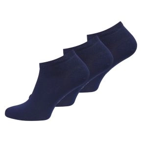 3-pak bambus ankelstrømper (korte), navy, str. 35-38 - Sokker str. 35