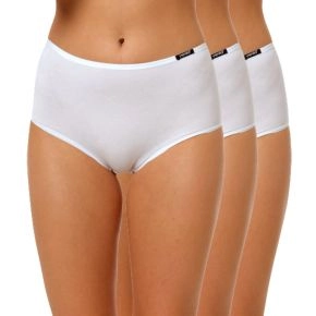 3-pak hvide maxi trusser - Maxi Trusser