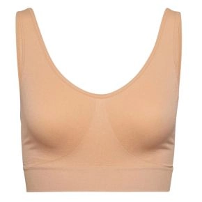 Decoy BH-top med brede stropper, nude, str. large - Str. large