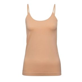 Decoy top med smalle stropper, nude, str. XL - Str. XL