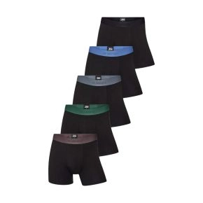 5-pak JBS bambus boxershorts i gaveæske, multi, str. 2XL - Str. 2XL