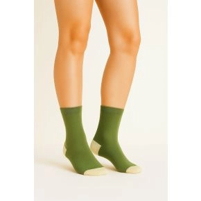 Socks CPH Damestrømpe - Shine Avokado grøn - Socks CPH 5 par for 175 kr.