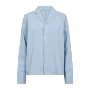 Bambus pyjamas skjorte, dame, JBS of Denmark, lyseblå str. XL - Str. XL