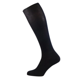Sorte Egtved knæstrømper 100% bomuld str. 40-45 - Sokker str. 43