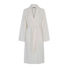 Lang badekåbe til kvinder. Decoy, råhvid, str. large - Str. large