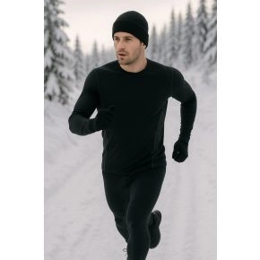 Sort Coastland funktionsundertøj sæt (mand) - 