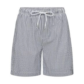 Stribet hybrid shorts fra JBS of DK, dame, Navy - JBS of Denmark damer