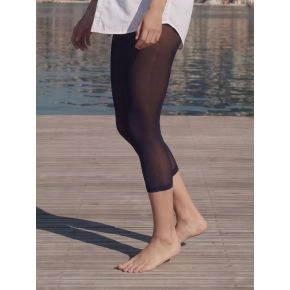 Decoy capri leggings, (3/4-l&aelig;ngde) 60 denier, navy - Tr&oslash;jer til damer