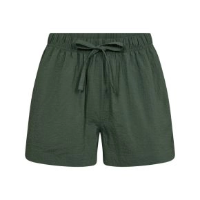 Bambus pyjamas shorts, dame, JBS of Denmark, Grøn str. XS - Str. XS