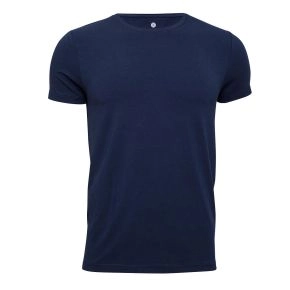 Navy bambus t-shirt til mænd, JBS of Denmark str. medium - Str. medium