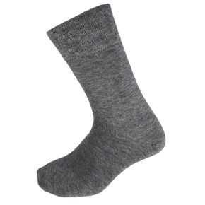 Grå Kilde komfort- og diabetessokker i merino uld str. 39-42 - Sokker str. 40