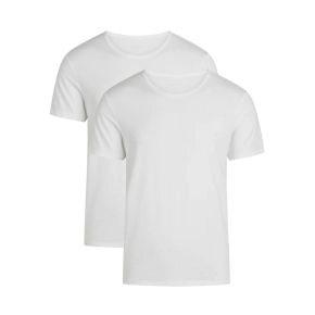 2-pak hvide bambus T-shirts til mænd Urban Quest - T-shirts til mænd