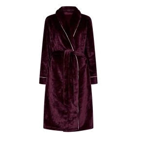 Lang bordeaux badek&aring;be fra Decoy - 