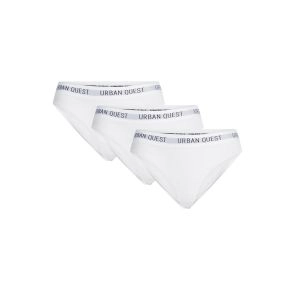 3-pak hvide bambus bikini brief trusser - Trusser