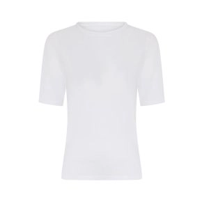 Hvid modal T-shirt (dame) - T-shirts til damer