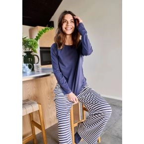 Bl&aring; lang&aelig;rmet bambus t-shirt til damer, JBS of Denmark - Bambus Shorts