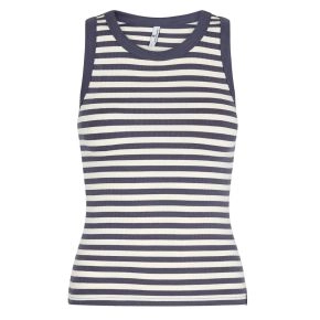 Bambus top med navy striber, JBS of Denmark (dame) - Indershorts