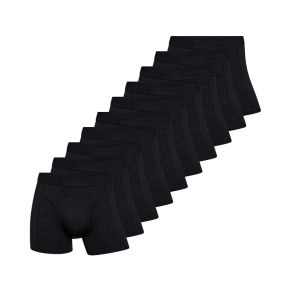 10 par sorte bambus underbukser til mænd str. medium - Str. medium