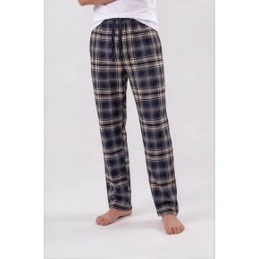 JBS flannel natbukser med navy tern til m&aelig;nd - Tr&oslash;jer til m&aelig;nd