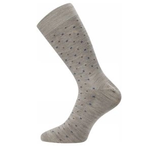 Beige Egtved Twin uldsokker uden elastik - Sokker uden elastik