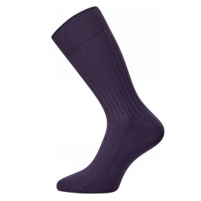 Lilla Egtved bambussokker med rib - Bambus strømper