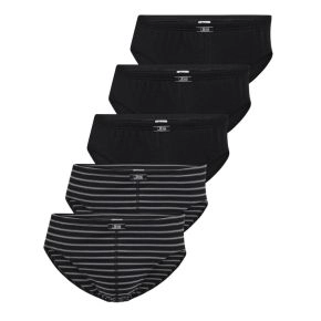 5-pak multifarvede JBS brief underbukser til m&aelig;nd - T-shirts til m&aelig;nd